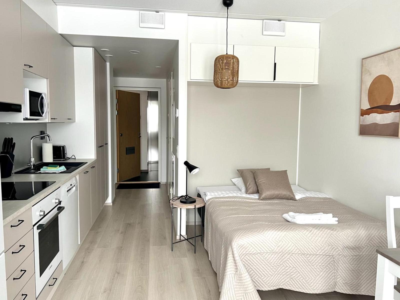 Kotimaailma Apartments Tervapaeaesky I Uleåborg Exteriör bild